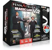 Penn & Teller Magic Lab VR – Virtual Reality Set for Kids Age 8+ with 25+ Tricks, 28-Piece Kit & 40-Page Book – Learn Magic, Build Confidence & Entertain Friends
