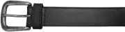 Barjan 10625410142 42" Black Plain Field & Stream Leather Belt