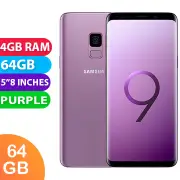 Samsung Galaxy S9 (64GB, Lilac Purple) - Grade (Excellent)