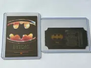 KITH BATMAN (1989) TRADING CARD & AMC 11-18-24 MOVIE TICKET poster shirt jacket