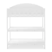 Elisabeth 2-Tier Solid Pine Nursery Change Table - White White
