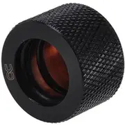 Alphacool HT 16mm HardTube Fitting G1/4 - Knurled - - Deep Black - Single Pack [17196]