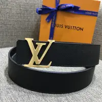 在飛比找蝦皮購物優惠-二手 LV皮帶 Louis Vuitton LV路易威登男士