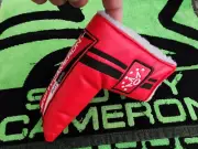 Rare Scotty Cameron 2007 Circa Red Putter Blade Headcover⛳⛳⛳NOS