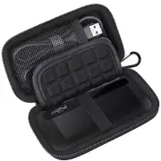 Lacdo Hard Carrying Case for Crucial X8 Portable Solid State Drives 1TB 2TB 4...
