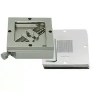 for BGA Reballing Kit 90mm Reball Station Fixture Silver Table Template