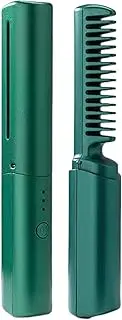 Cordless Hair Straightener Comb - Ionic Portable Hot Brush | Fast Heating Hairs Straightening Brushes For Women | Haair Straighteners Brushs | strands Straighteneer Combs For All Fringe Types
