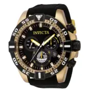Invicta S1 Rally Accelerator Swiss Chrono Men's 51mm LARGE Gold Watch 46652