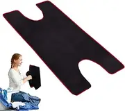 Gym Equipment Mat - Exercise Pads Water Absorbent Rowing Machine Mat | Treadmill Floor Towel Soft Fitness Equipment Carpet for Indoor Use