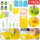 Safe Knives Set Kitchen Tools Perfect for Picnics Real-Toddler Kids Montessori Q