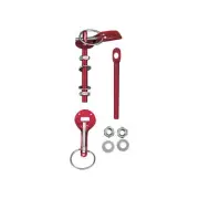 Genuine OMP Bonnet Pins Red
