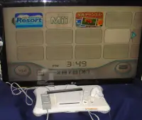 在飛比找Yahoo!奇摩拍賣優惠-Wii 遊戲主機 + wii平衡板 + wii搖桿一組