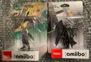 Amiibo Cloud & Sephiroth FFVII Figure Super Smash Brothers NIntendo Switch NEW