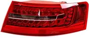 Car Tail Light Assembly Compatible With A6 C6 S6 Quattro RS6 Saloon Sedan 2009-2011 LED Turn Signal Brake Lamp 4F5945095J 4F5945096J(Outside Right side)