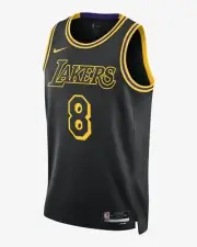 Kobe Bryant Los Angeles Lakers City Edition Jersey-FN7297-010-S to XXL✅IN HAND