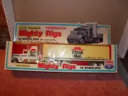 1983 Road Champs Kenworth semi tractor truck w/ Pizza H box van trailer 1/50 NIP
