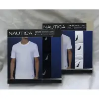 在飛比找蝦皮購物優惠-購Happy~NAUTICA 男圓領短袖T恤/內衣/上衣 美
