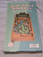Mini Golf Pinball Challenge Cup Wooden By The Games Cupboard