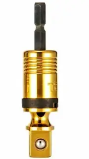 TAJIMA 1/4 INCH HEX SHANK UNIVERSAL SOCKET ADAPTER FOR 1/2 INCH SOCKET TSK-A4U