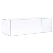Acrylic Display Case Plastic Box Cube Storage Box Transparent 36x16x10.5cm