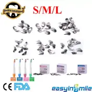 Dental Metal Sectional Contoured Matrice Pro Matrix Bands 50μm S/M/L Restoration