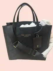 Ted Baker London Black Quilted Tote Bag