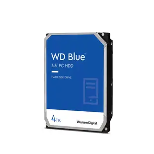WD威騰 1TB 2TB 4TB藍標 3.5吋硬碟HDD(WD10EZEX)(WD20EZEX)(WD40EZEX)