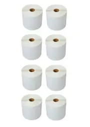 8 Rolls 4X6 Direct Thermal Shipping 500/R Labels for Zebra 2824 Eltron ZP450
