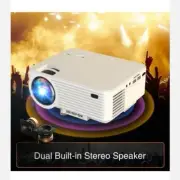 Hompow LED Projector Home Theatre Video Entertainment Native 720P New 5 *****