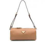 [Prada] Prada Leather Shoulder Bag ONE SIZE BROWN