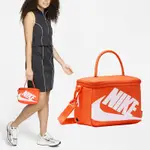 NIKE 肩背包 MINI SHOE BOX CROSSBODY BAG 橘白 斜背包 鞋盒包 隨行包 小包 FN3059-869