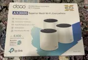Deco X55 AX3000 Whole Home Mesh WiFi 6 System 3-Pack NEW SEALED FAST SHIPPING