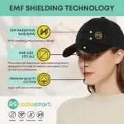 Radia Smart ® Cap| EMF Protection, 5G Anti-Radiation, RF Blocking, Silver Lined