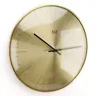 HITO Silent Non Ticking Wall Clock Glass Front Cover Accurate Sweep Movement ...