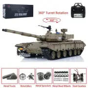 Henglong 1/16 7.0 99A RC Tank 3899A 360° Turret Metal Tracks W/ Linkages Wheels