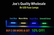 (8)LED FUSE LAMPS 8V-COLOR CHOICE!! DIAL/TUNER/QR-QRX-BA-CA/SIX/SEVEN/EIGHT
