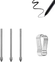 3PCS Metal Tips/Nibs for Samsung Galaxy Tab S10 Ultra/ S10+/S9/S9 FE/S9 FE+/S9 Ultra/S9+/S8 /S8+ Plus/ S8 Ultra/S7/S7+ Plus/S7 FE/S6 /S6 5G/S6 Lite Stylus Tips with Tweezer Tool