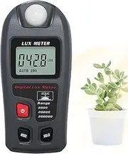 Light Meter Photography - Accurate Digital Light Meter Lumens | Handheld Brightness Meter, Illumination Photometer for Photography Grow Plants Lighting Intensity Brightness Measurement