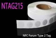 10pcs NTAG215 NFC TAG Forum Type 2 Adhesive Labels for all NFC enabled phones