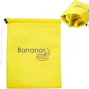 Yellow Products Banana Bag - Reusable Fridge Organizer, Magic Drawstring Sack for Fruits & Vegetables - Washable Potato Sack