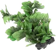 HOMOBABE Decorative Aquarium Plant Realistic Plastic Fish Tank Decor Household Aquarium Accessory for Home and Office Faux Greenery for Beautiful Aquatic Scenery