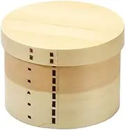 White Wood Wappa Hitsu, Body: Approx. φ5.7 x H4.1 inches (14.5 x 10.5 cm)] | Lacquerware, Wood Products