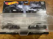 Hot Wheels Premium Car Culture 2 Pack - 91 Bugatti Veyron - '16 Bugatti Chiron