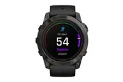 Garmin Epix Pro Gen 2 Sapphire Smart Sports Watch (Carbon Grey DLC Titanium with Black Band, 51mm)