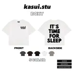 BOXY 250GSM 是時候睡覺了 L KASUI L BOXY FIT COTTON 100% 5 種顏色