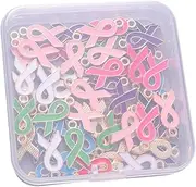 [KALLORY] Alloy Pendants Charms Set 50pcs Love Pendant Charms for Diy Jewelry Making