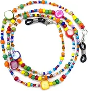 [MERRYHAPY] Beaded Eyeglass Chain for Women Decorative Glasses Lanyard Strap Stylish Beaded Glasses Chain for Sunglasses and Glasses Fashionable Accessory for Daily Wear