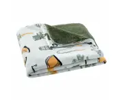MyHouse Cosy Sherpa Throw - Camping