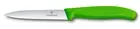 New Victorinox Classic Paring Knife Wavy Edge 10cm - Green