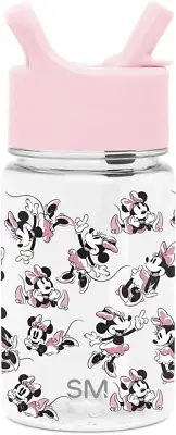 Disney 12Oz Summit Kids Tritan Water Bottle with Straw Lid for Toddler - Dishwas